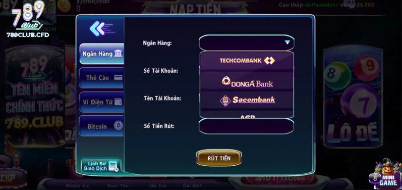 Nạp tiền 789club đa kênh nhanh chóng